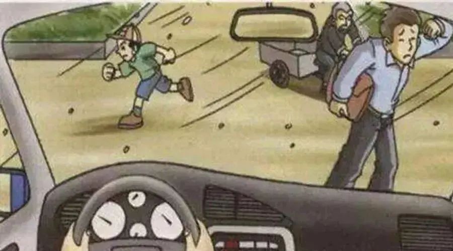 出行提示_緊閉車(chē)門(mén)防風(fēng)沙_大風(fēng)天氣安全駕車(chē)