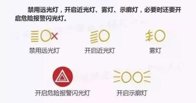 出行提示_霧天安全行車_秋季霧天出行注意事項