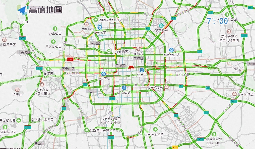 工作日晚間滑雪場出行提示_出行提示_周末滑雪場交通預測