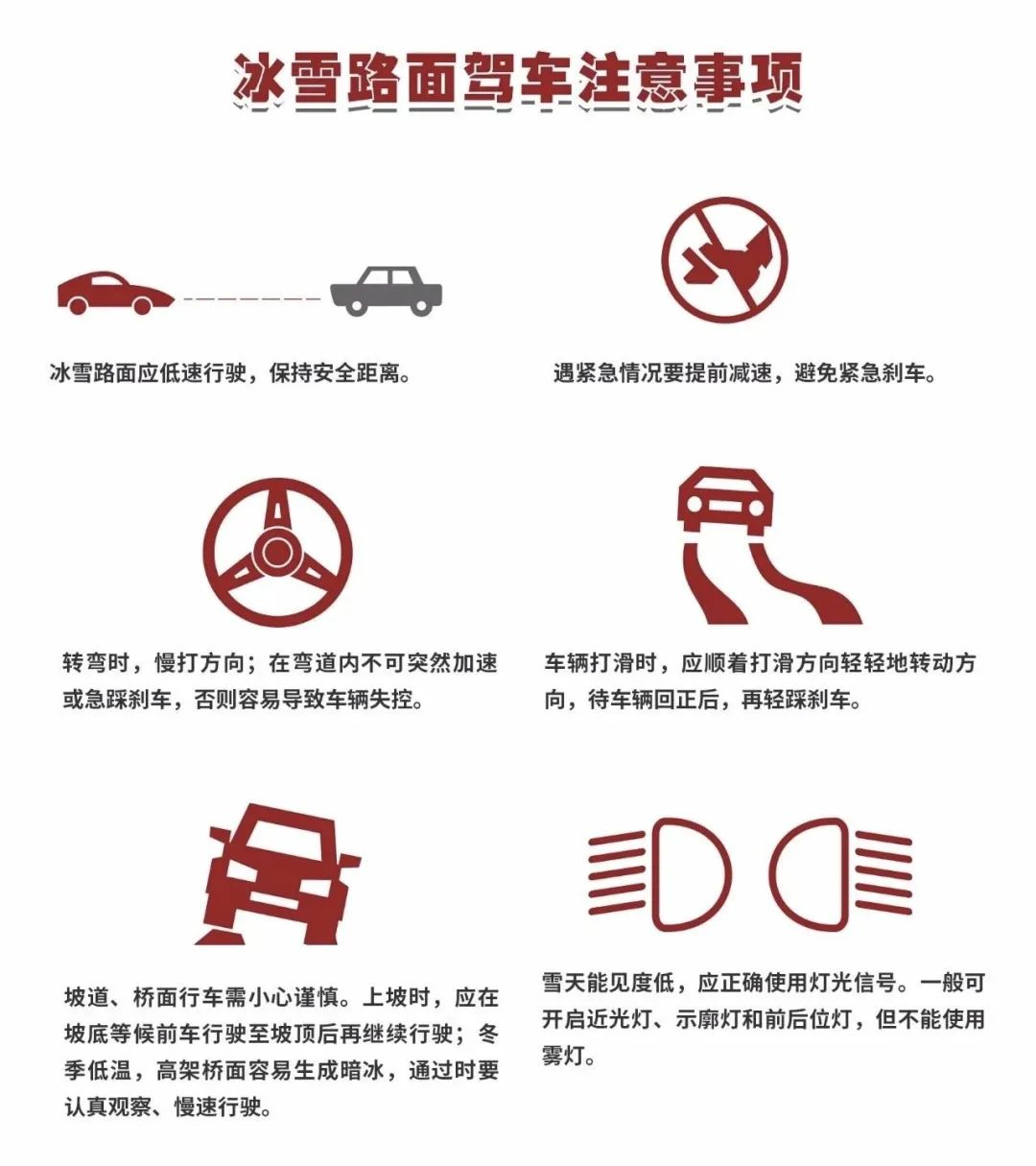 吉林省雪天出行指南_雪后路滑行車安全_出行提示