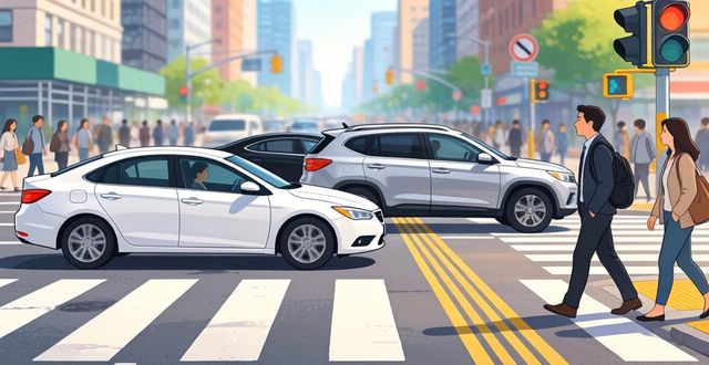 斑馬線安全通行_禮讓斑馬線_出行提示