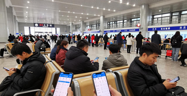 出行提示_送錯(cuò)檢票口兒子狂奔200米_春運(yùn)乘車注意事項(xiàng)