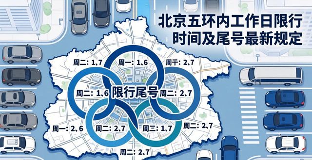 2023年北京市車牌尾號(hào)限行規(guī)則_限行_北京市工作日高峰時(shí)段區(qū)域限行交通管理措施