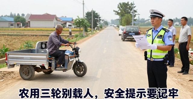 出行提示_農(nóng)村交通安全出行_農(nóng)用三輪車載客違法