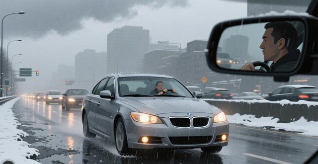 出行提示_雨雪天氣安全出行提示_保持車速和車距