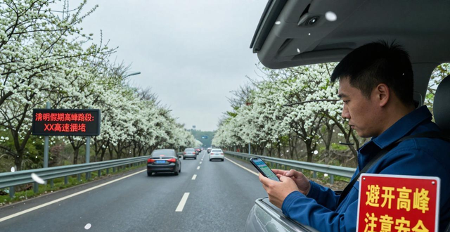 X756線易擁堵路段_出行提示_清明節(jié)高新區(qū)交通安全提示