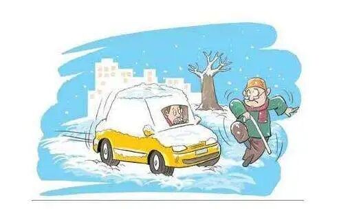 出行提示圖片_出行提示_暴雪黃色預警出行提示