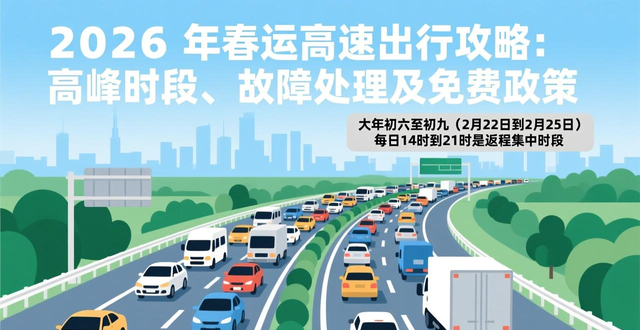 路況_高速免費(fèi)通行政策_(dá)春運(yùn)高速出行攻略