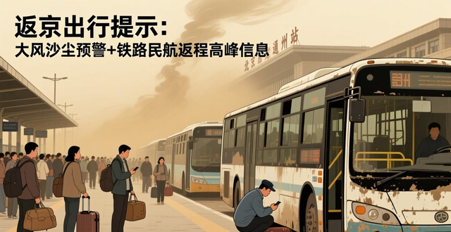 出行提示_返京出行提示_大風(fēng)沙塵預(yù)警